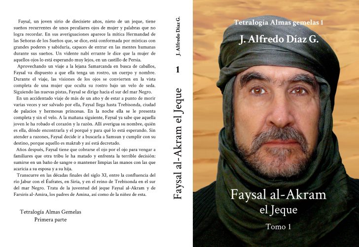 Portada novela Faysal al-Akram, el Jeque Tomo 1