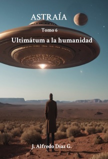 Portada novela Astraía Tomo 6. Ultimátum a la humanidad.